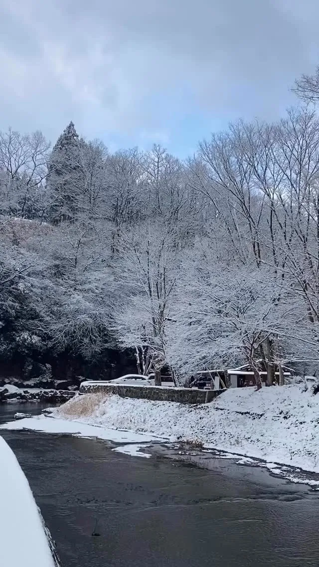令和８年1月24日　遊水峡の雪景色　第二幕